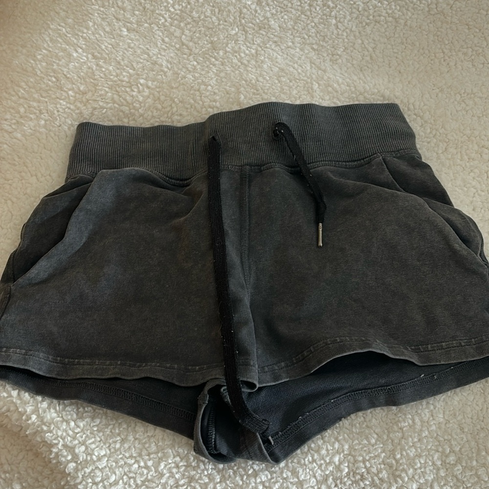 Gray Lululemon shorts